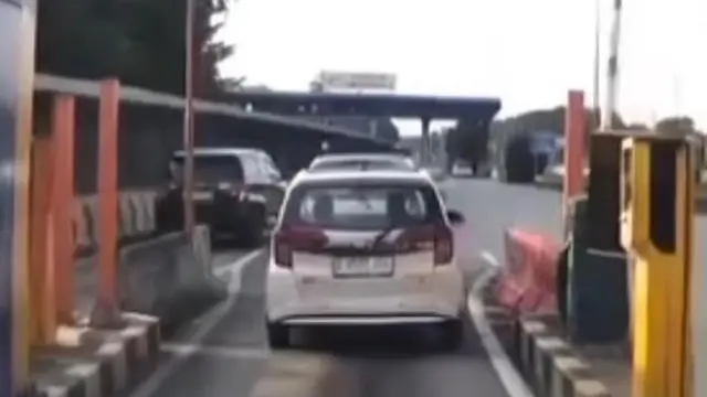 Terungkap, Pengemudi Calya Viral Tak Bayar Tol Ternyata Terobos Palang Dua Kali dalam Sehari